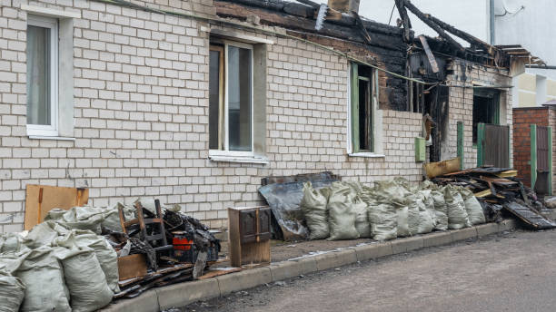 Professional Fire Damage Removal technician working in Clear Lake, WA